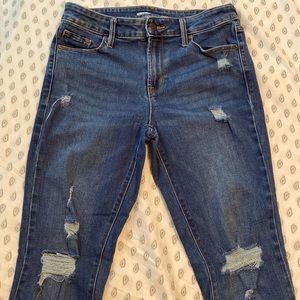 OLD NAVY POWER STRAIGHT SKINNY JEANS Size 6